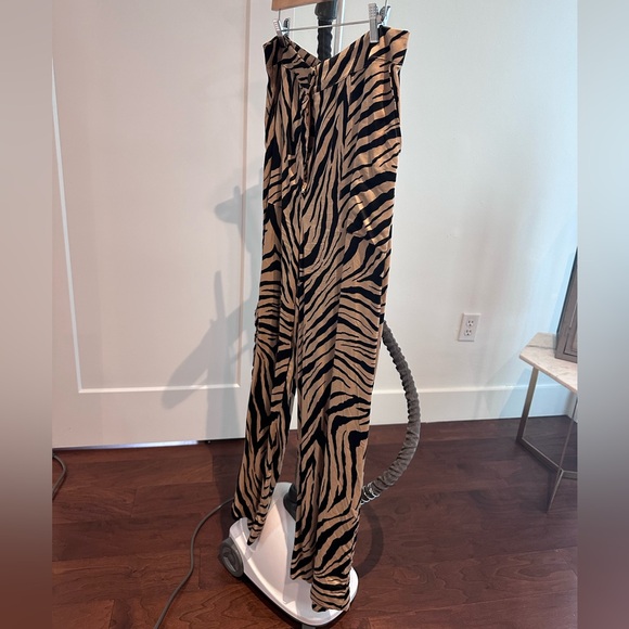 Zara Zebra print cargo pants size large - Picture 4 of 4
